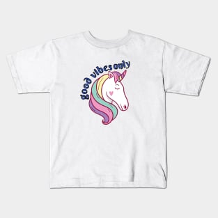 Good vibe unicorn Kids T-Shirt